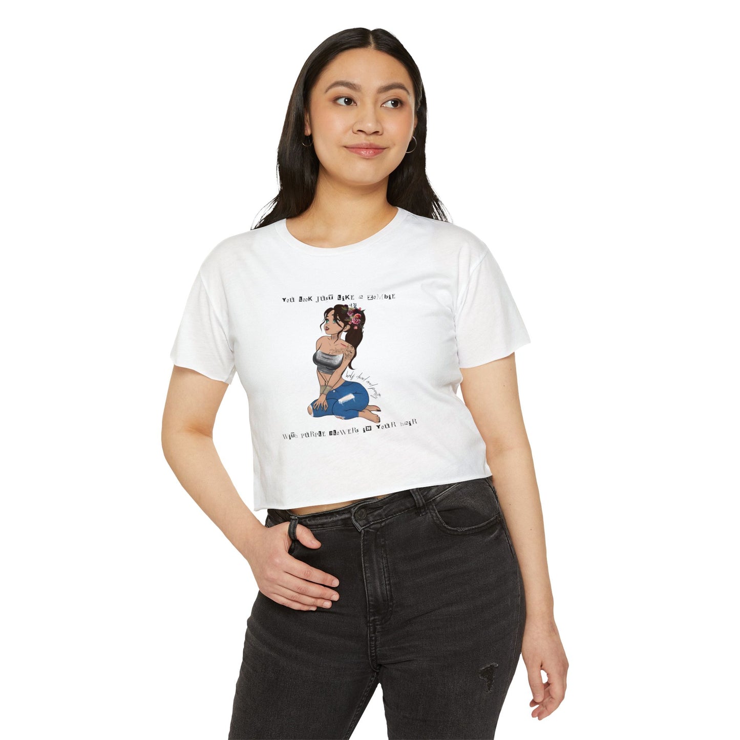 Chloroform Girl Crop Top