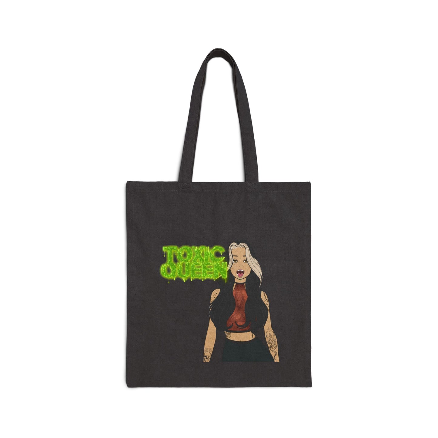 Toxic Queen Canvas Tote