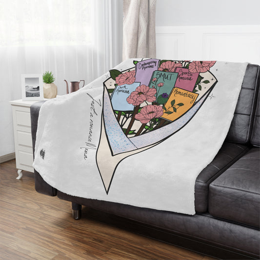 Book Bouquet Minky Blanket