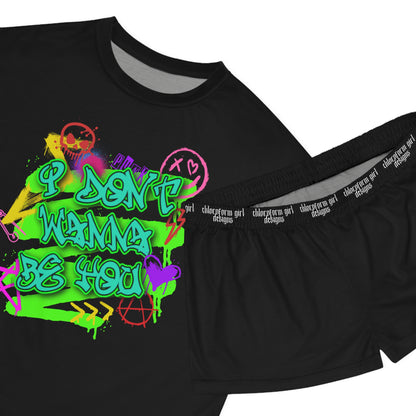 Don't Wanna Be You Short Pajama Set