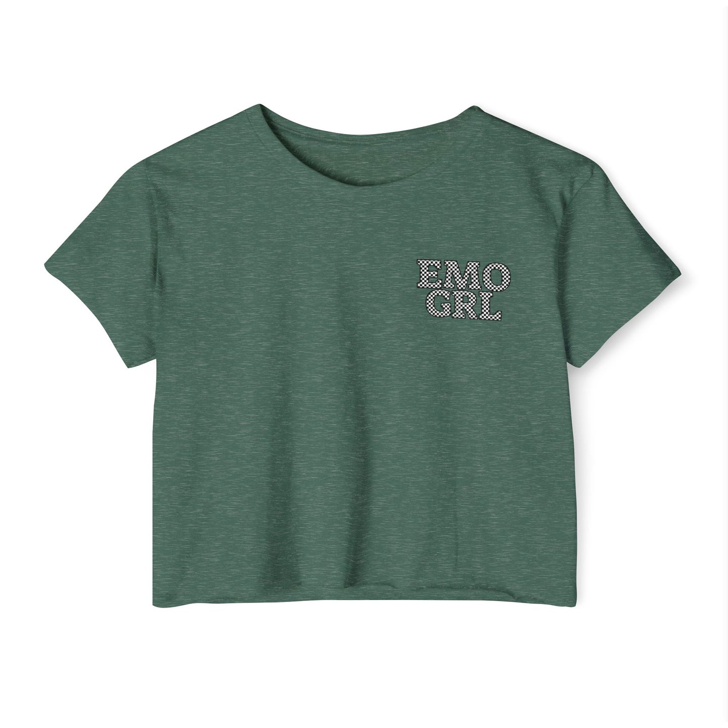 Emo Girl Crop Top