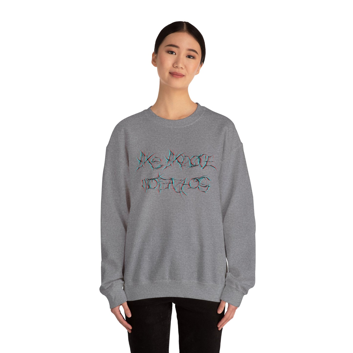 Glitched As Above, So Below Crewneck