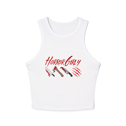 Horror Girly Racer Tank