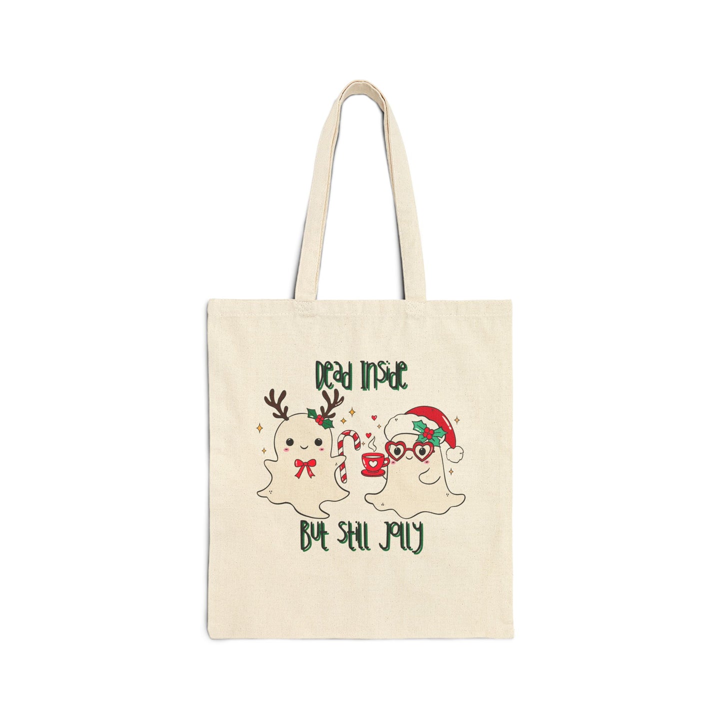 Dead & Jolly Canvas Tote Bag