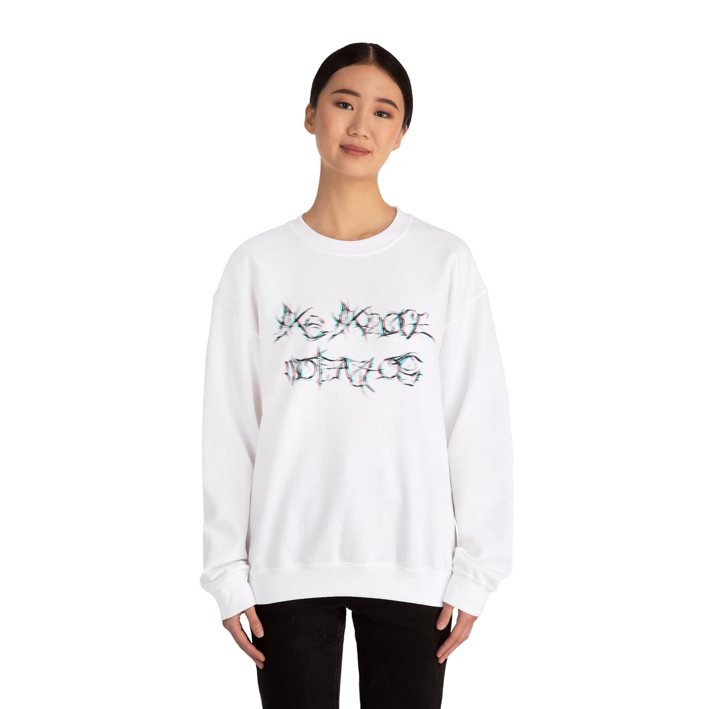 Glitched As Above, So Below Crewneck