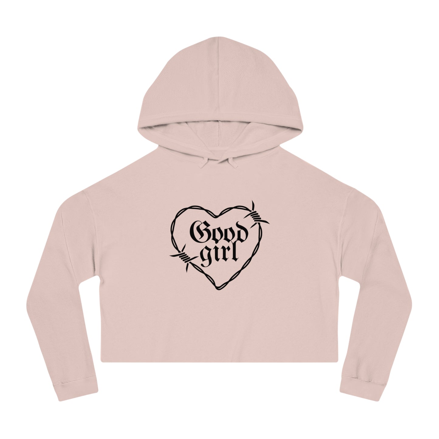 Good Girl Cropped Hoodie