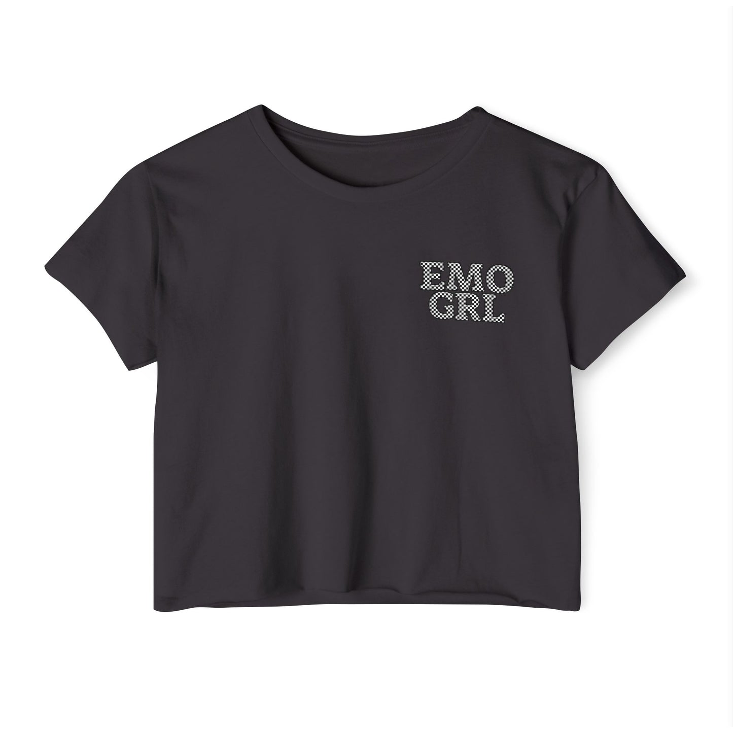 Emo Girl Crop Top