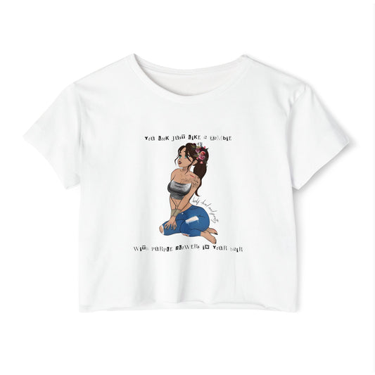 Chloroform Girl Crop Top