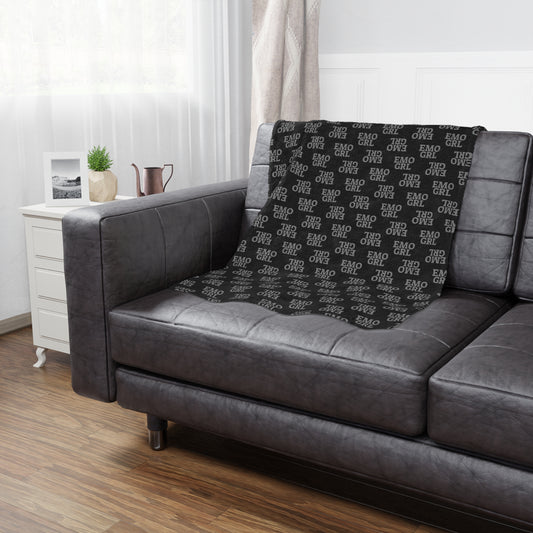 Emo Girl Microfiber Blanket