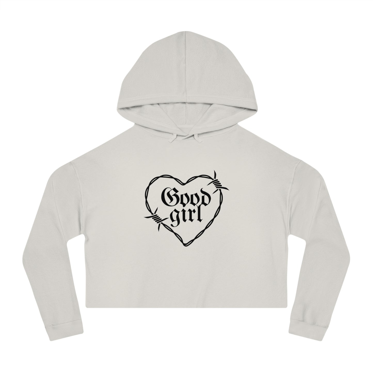 Good Girl Cropped Hoodie