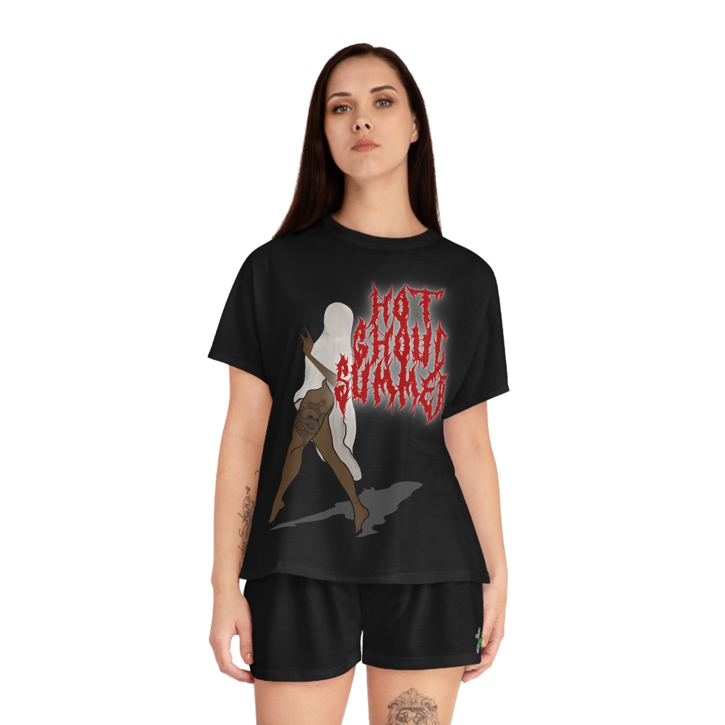 Hot Ghoul Summer Short Pajama Set