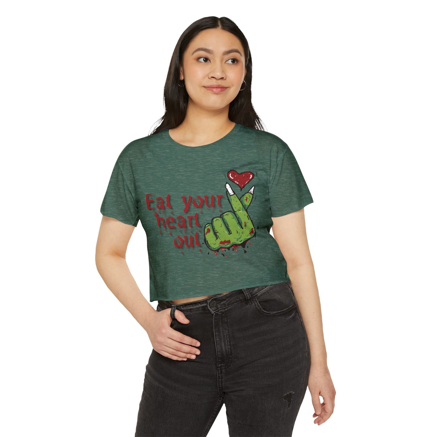 Zombie Lover Cropped Tee