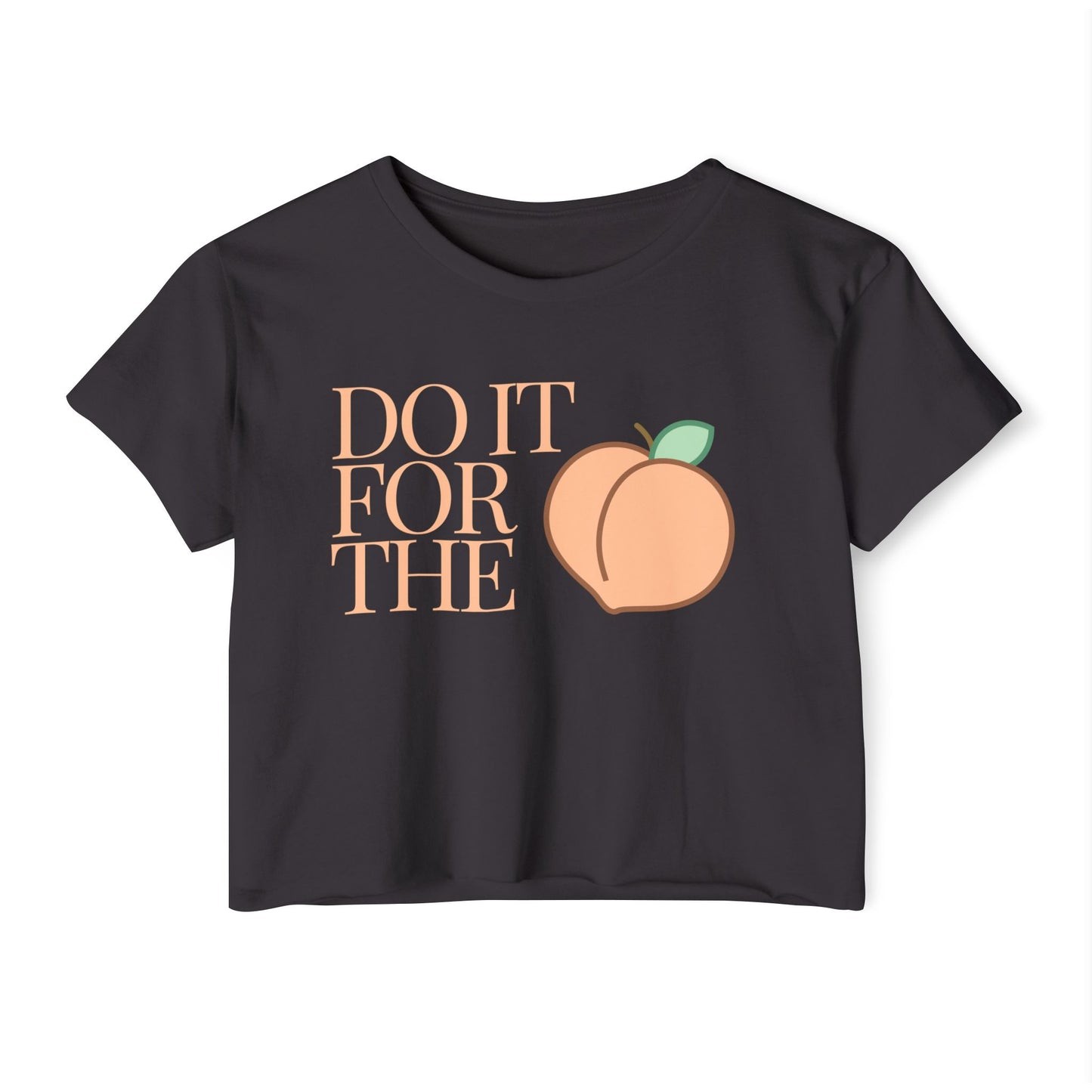 Do It For The 'Peaches' Crop Top