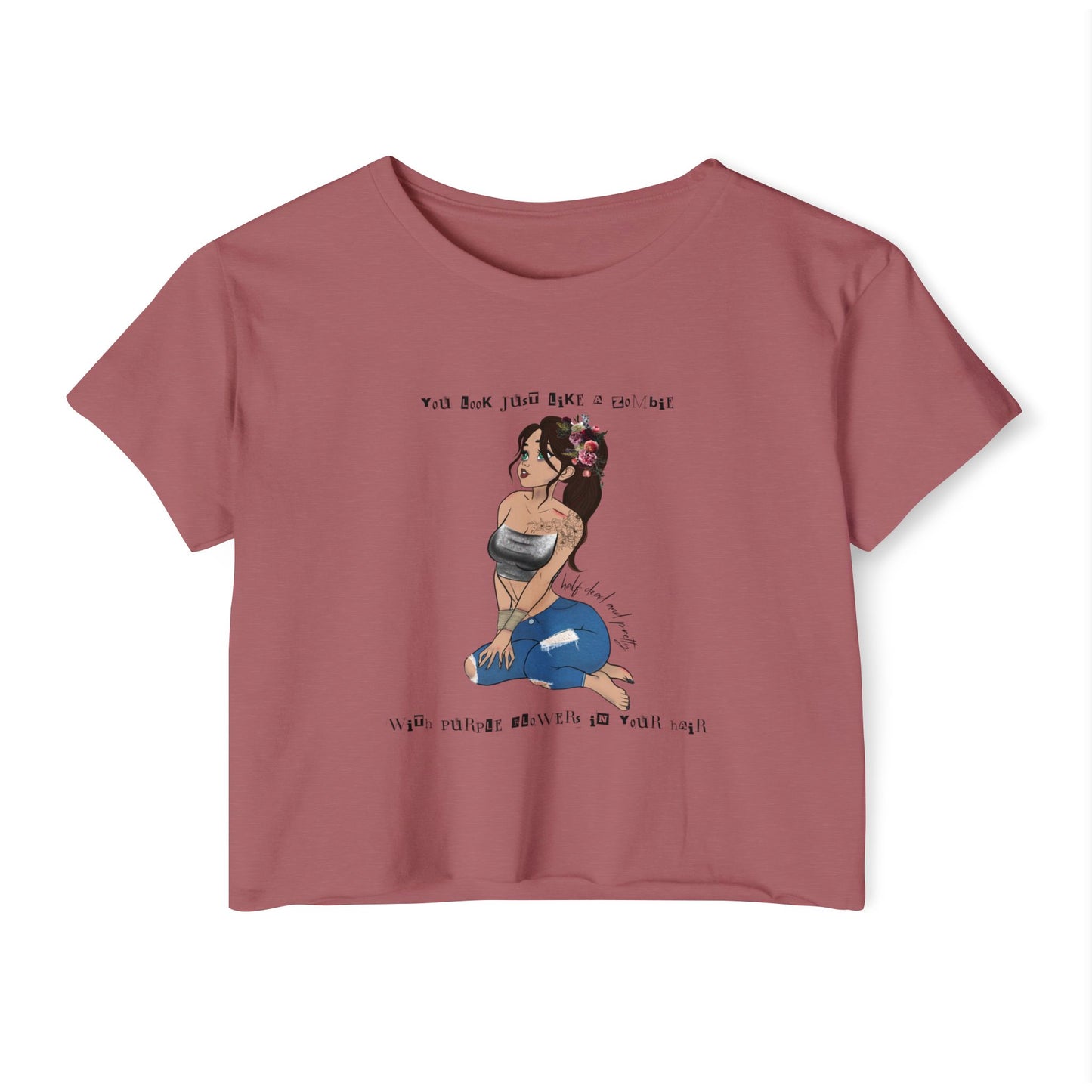 Chloroform Girl Crop Top