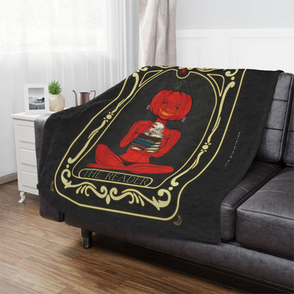 The Reader Minky Blanket