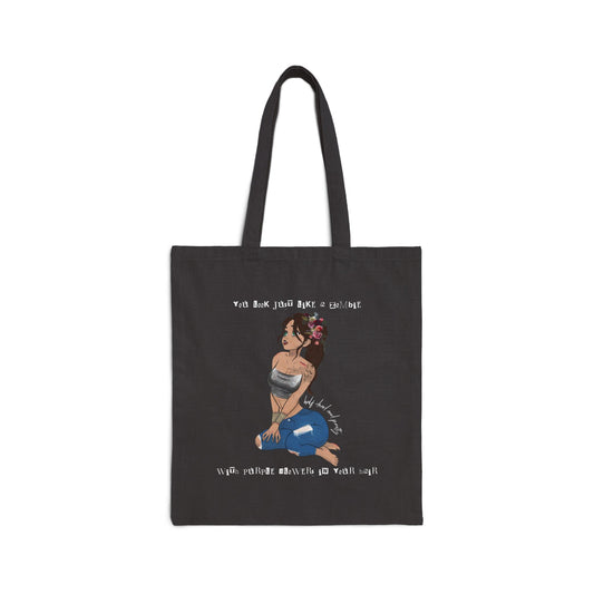 Chloroform Girl Cotton Canvas Tote