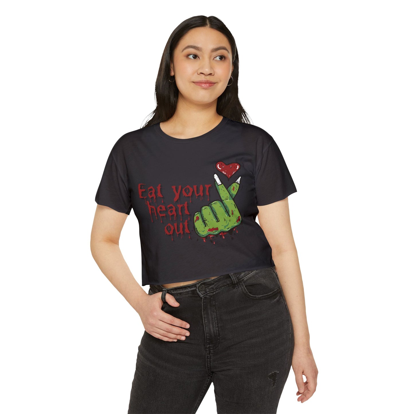 Zombie Lover Cropped Tee