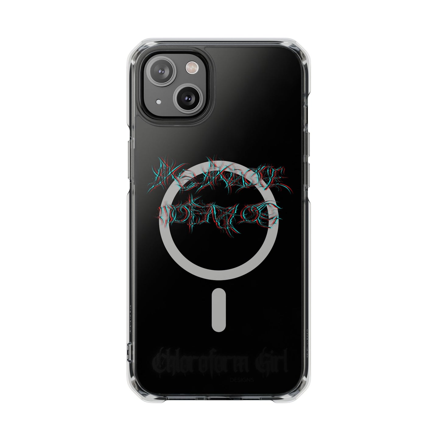 Glitched As Above, So Below Phone Case