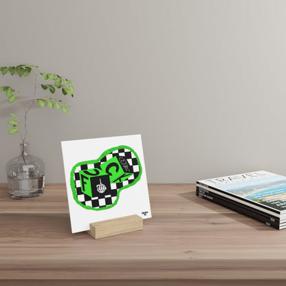 F*ck Dice Gallery Board with Stand