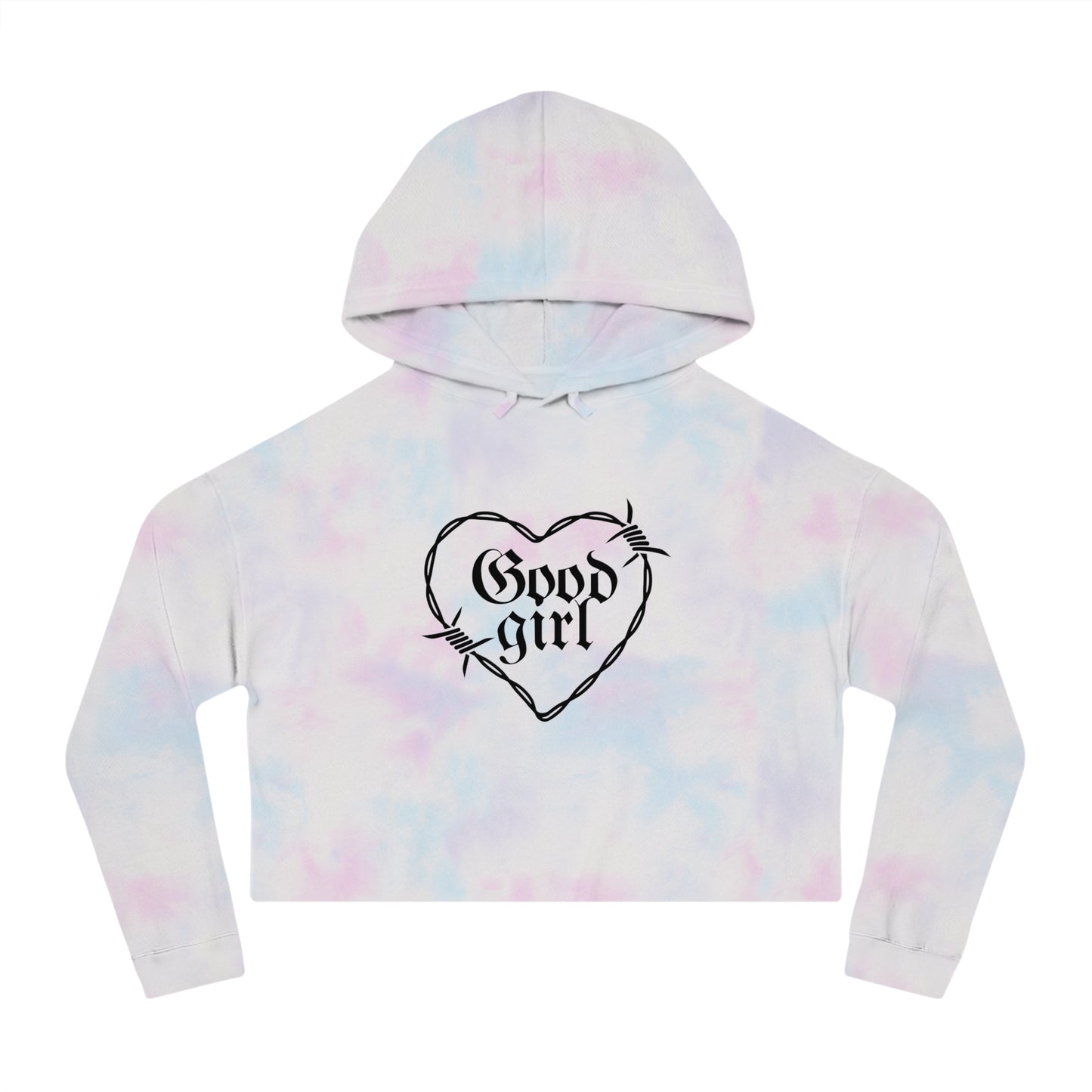 Good Girl Cropped Hoodie