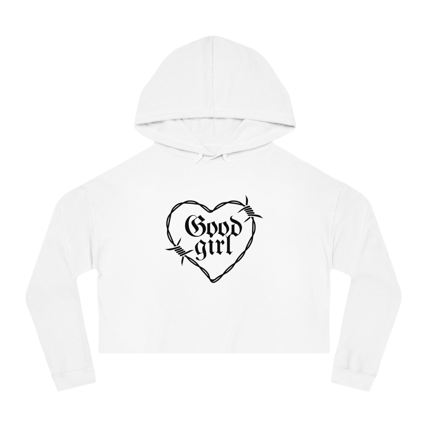 Good Girl Cropped Hoodie