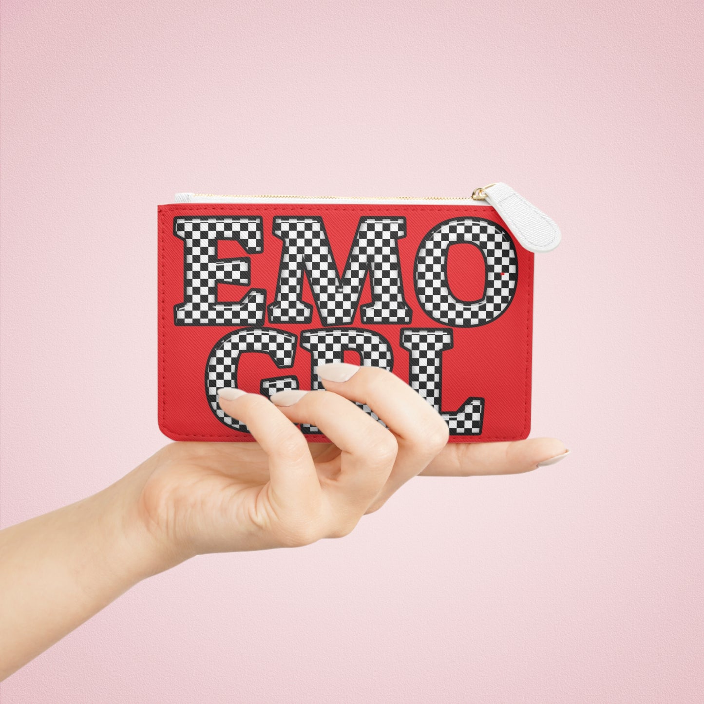 Emo Girl Mini Clutch Bag