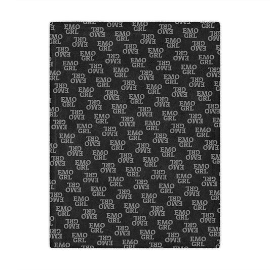 Emo Girl Microfiber Blanket