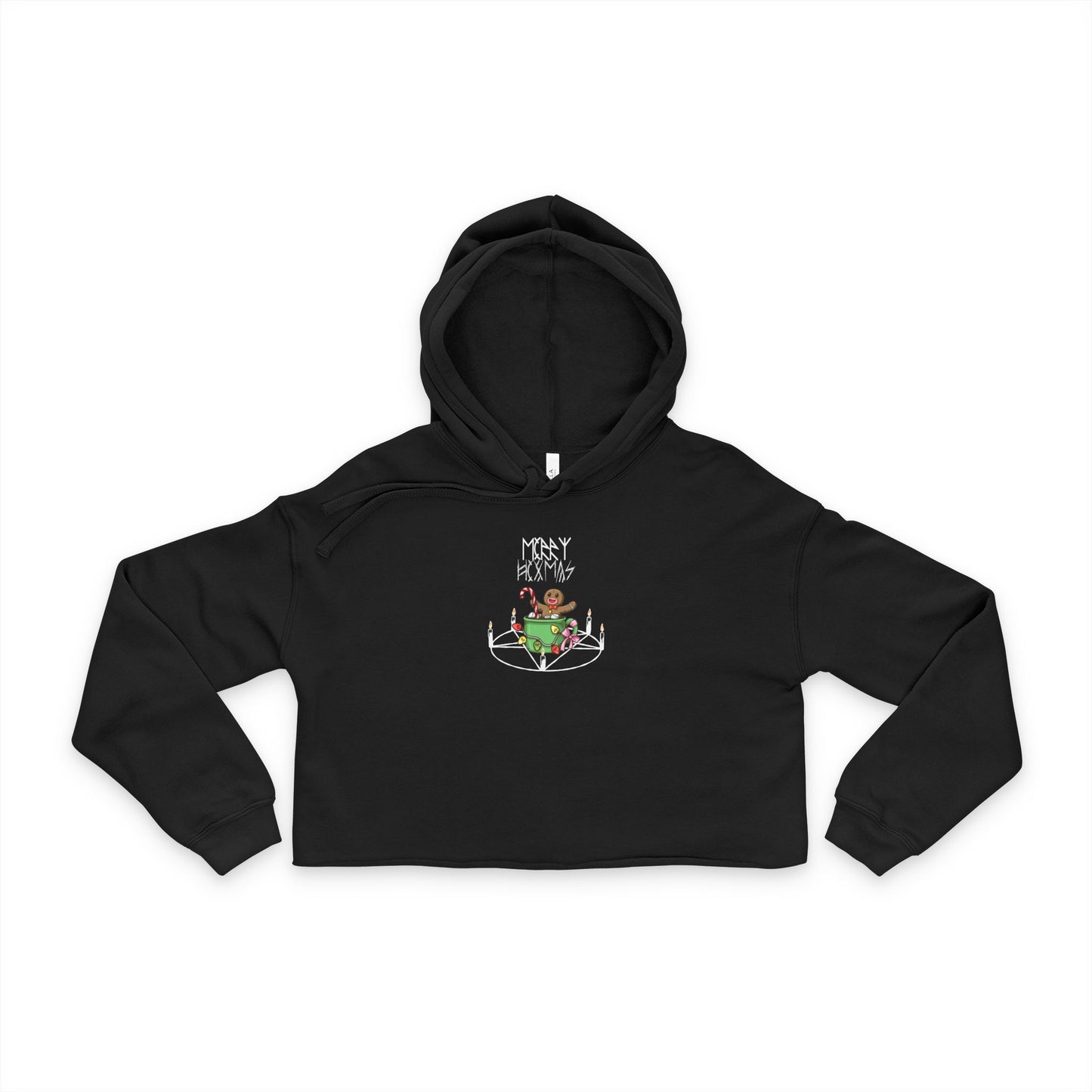 Hexmas Cropped Hoodie