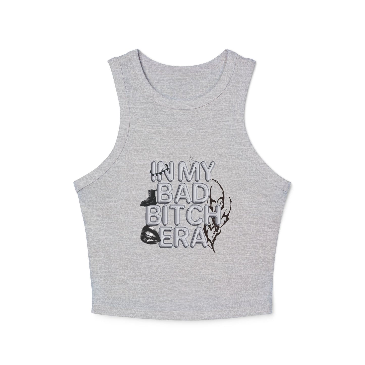 Bad Bitch Era Racer Tank (BLACK)