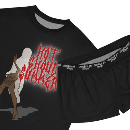Hot Ghoul Summer Short Pajama Set