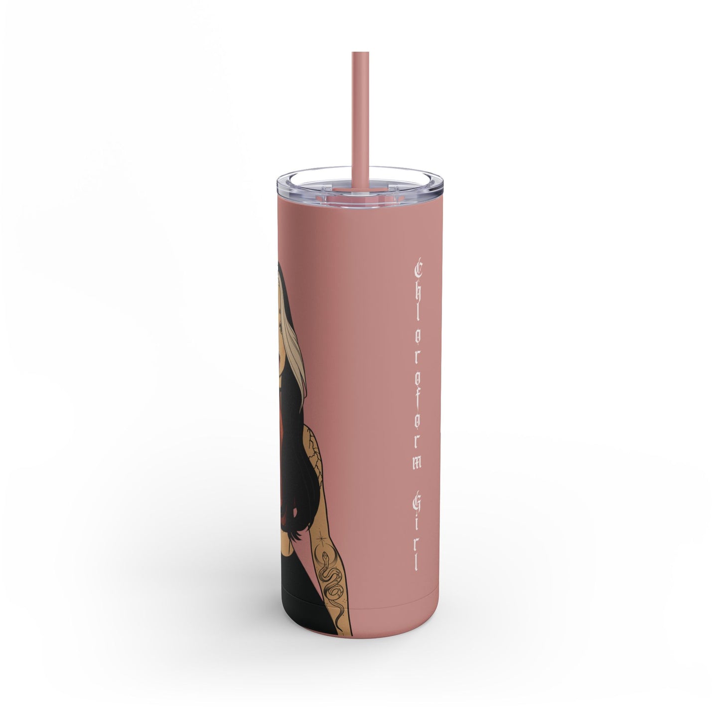 Toxic Queen Skinny Matte Tumbler 20oz