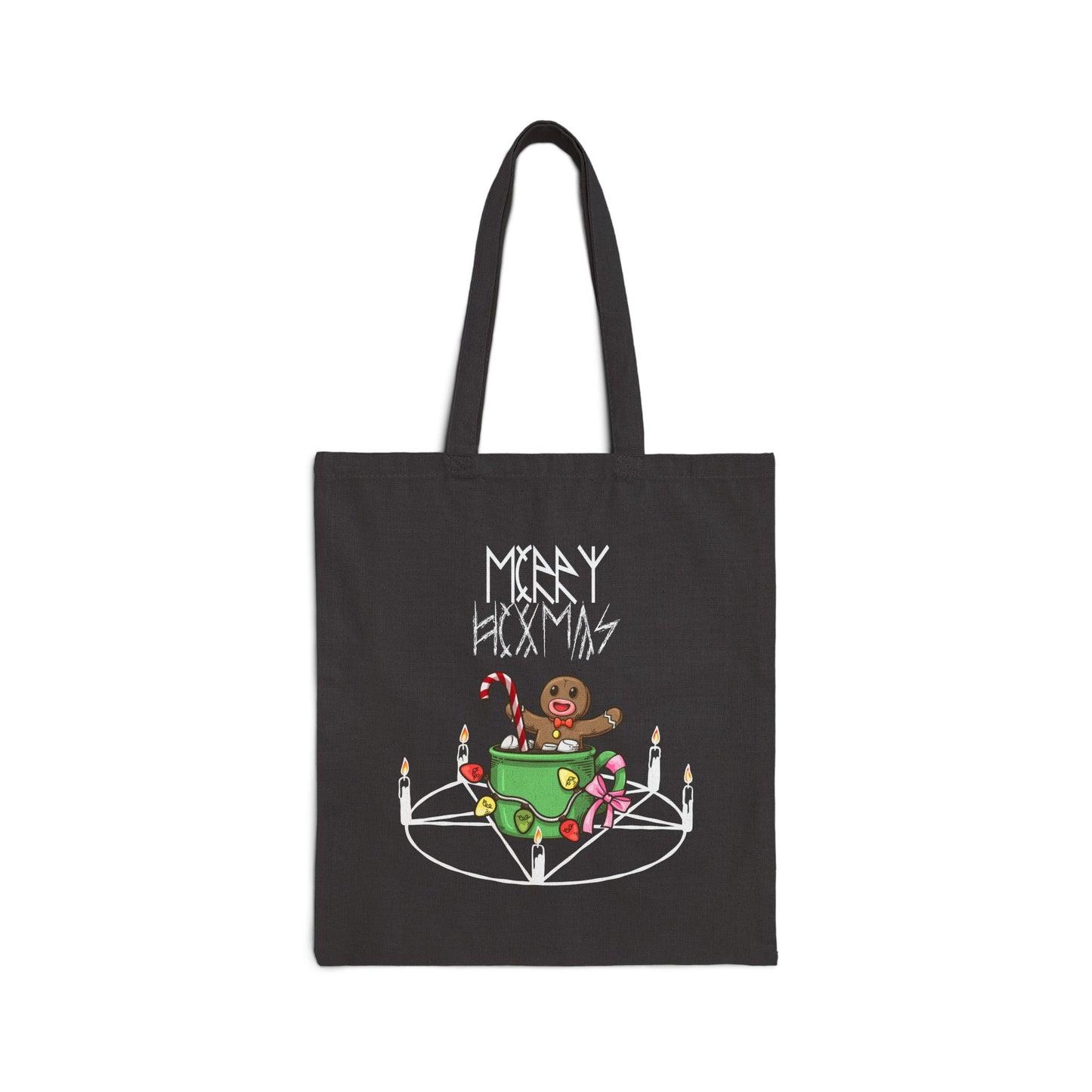 Hexmas Canvas Tote Bag
