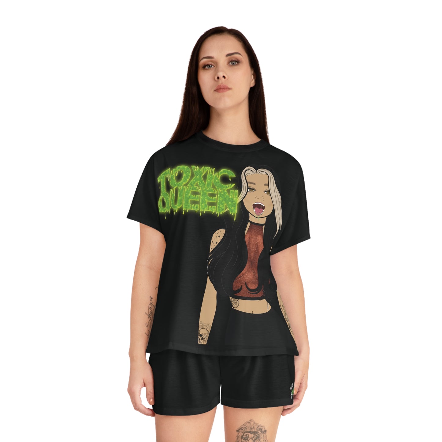 Toxic Queen Short Pajama Set