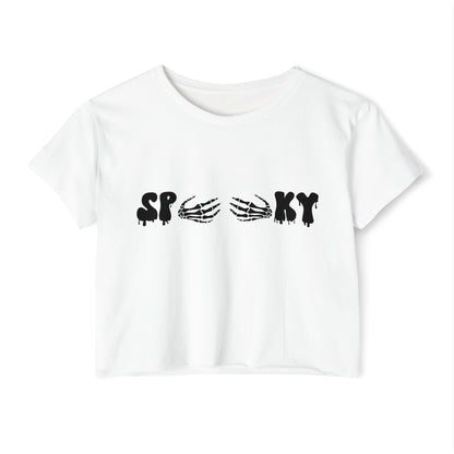 Spooky Crop Top