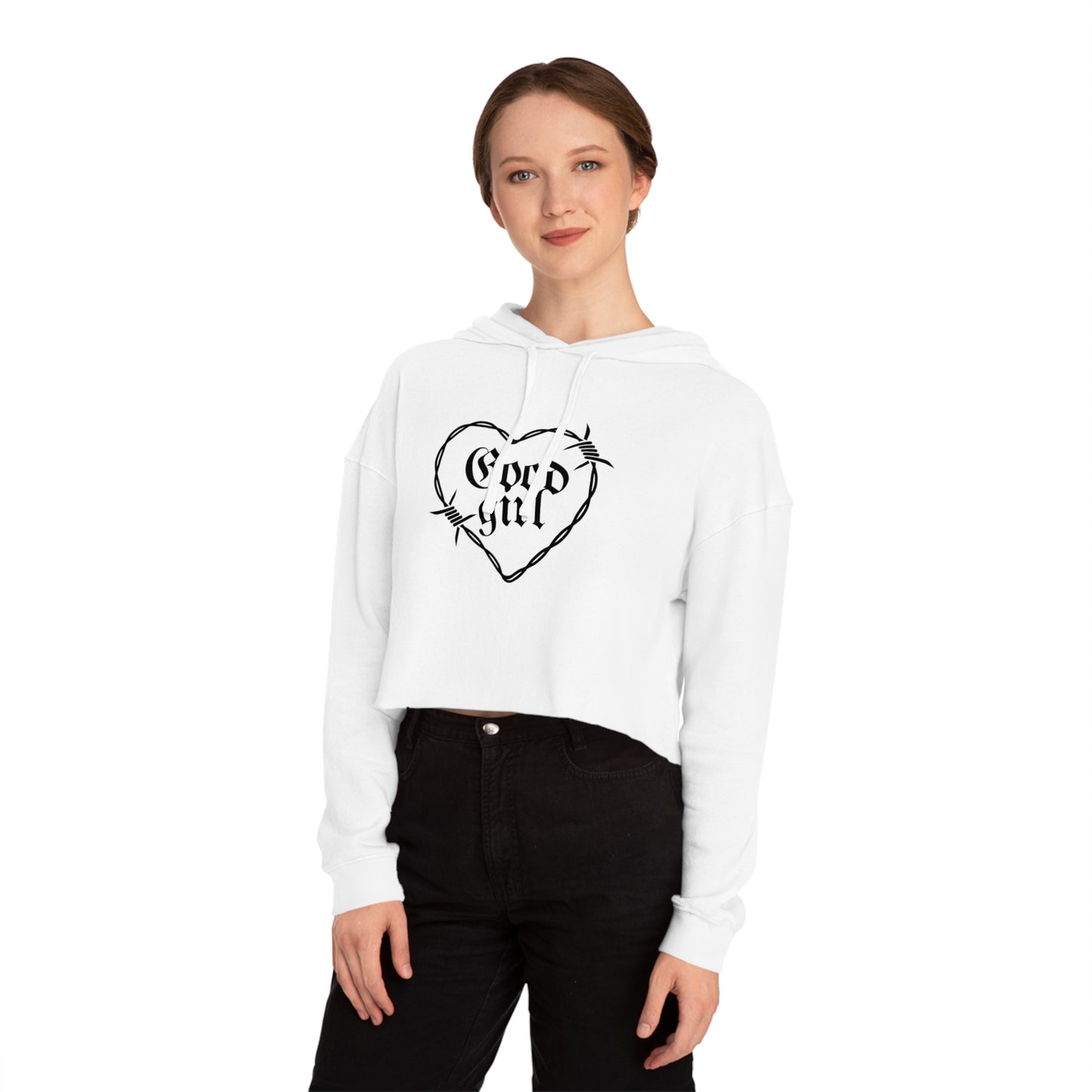 Good Girl Cropped Hoodie