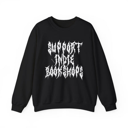 Support Your Local Indie Bookshops Crewneck