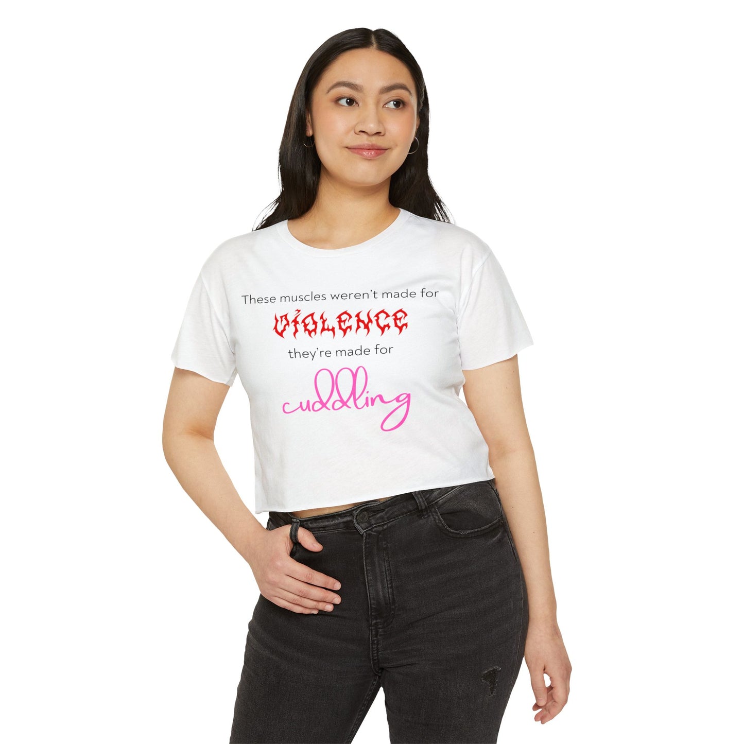 Violent Cuddles Crop Top