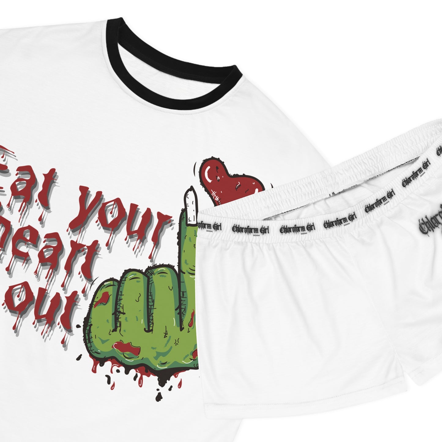 Zombie Lover Short Pajama Set