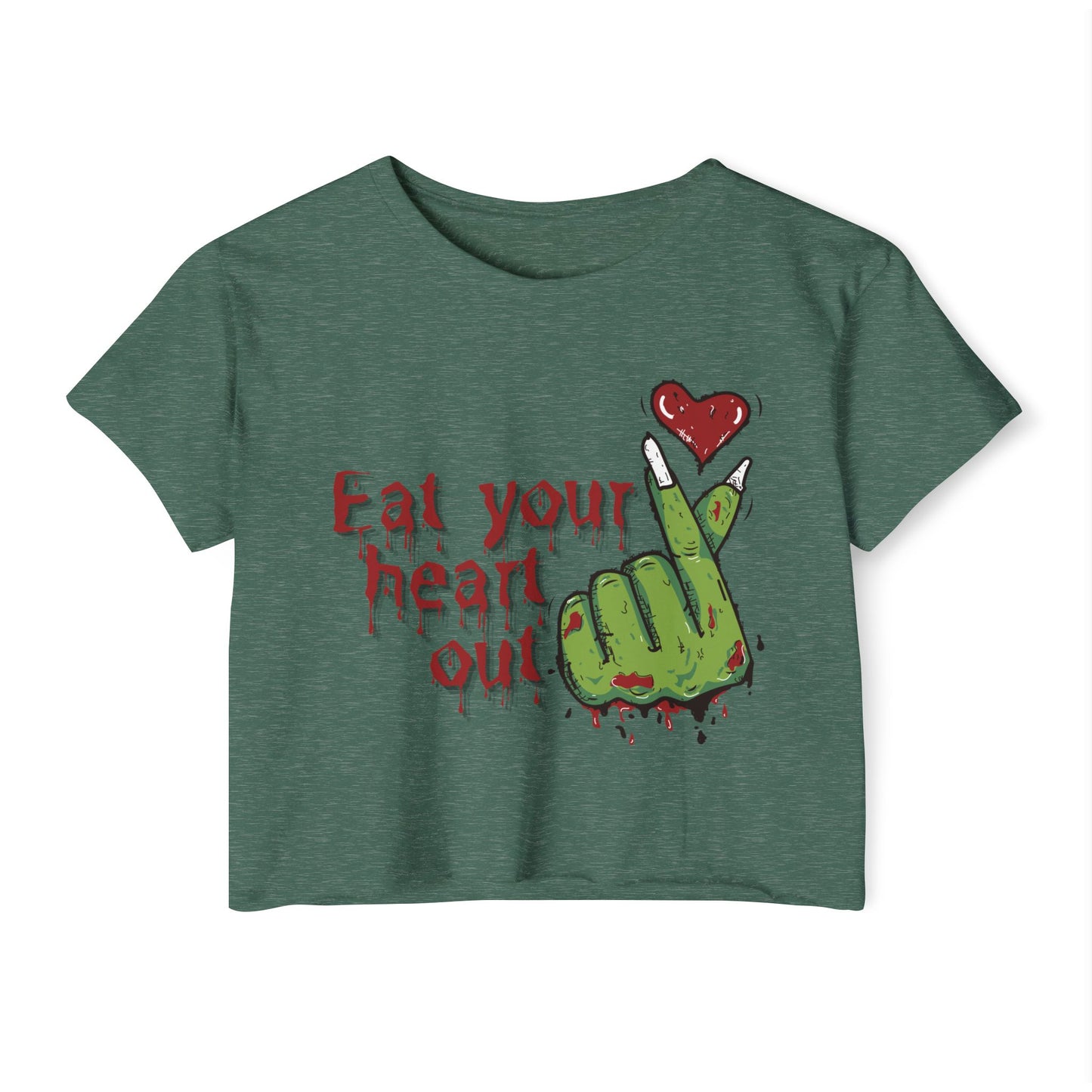 Zombie Lover Cropped Tee